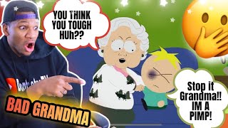 BUTTERS GRANDMA A BULLY  South Park Funniest Moments  IS BUTTERS PIMP DAYS OVER FULL REACTION [upl. by Erlewine731]