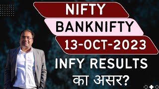 Nifty Prediction and Bank Nifty Analysis for Friday  13 October 2023  Bank Nifty Tomorrow [upl. by Ethelda]