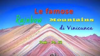 Le troppo famose Rainbow Mountain di Vinicunca  Apperù [upl. by Agripina682]