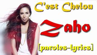 Zaho  Cest Chelou paroleslyrics [upl. by Labina]