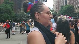 GAY PRIDE PARADE 5th AVENUE MANHATTAN NEW YORK CITY 2024 [upl. by Alegnatal]