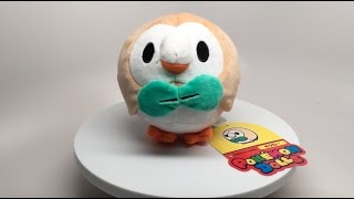 Pokemon Center Rowlet Pokedoll Stuffed Plush 2017 [upl. by Daigle762]