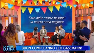 Leo Gassmann e Ludovica Francesconi nel film quotTerapia di gruppoquot  La Volta Buona 22112024 [upl. by Alliuqat]