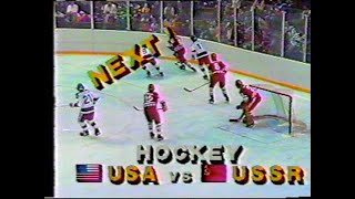 1980 Winter Olympics Hockey USSR vs USA and Skiing Mens Slalom Feb 22 1980 ABC WXYZ 7 [upl. by Ecidnak]