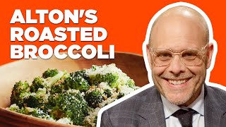 Alton Brown Makes OvenRoasted Broccoli  Good Eats  Food Network [upl. by Tenahs531]