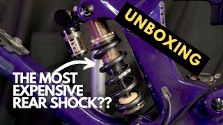 UNBOXING NEW SHINY PARTS FOR MY MTB Most Expensive Shock [upl. by Llenil]