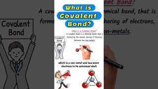 Covalent Bond covalentbond covalent covalentbonding chemistry science short shortvideo [upl. by Ree929]