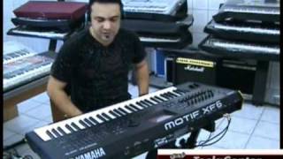 YAMAHA MOTIF XF6 DEMO NA TECLACENTER [upl. by Arakat]