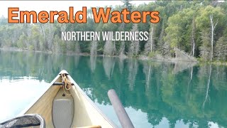 CRYSTAL CLEAR North Ontario Emerald Waters canoetrip bassfishing getoutside canoetripping [upl. by Gaudette414]