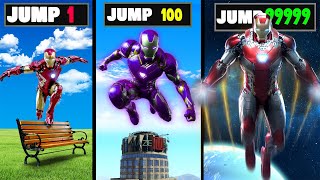 Every IRONMAN Jumps MULTIPLIES In GTA 5 [upl. by Thecla]