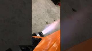 Ktm 250 shooting flames off limiter revlimiter dirtbikes ktm ktm250 dirtbike revbomb braap [upl. by Ardnuyek]