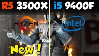 Ryzen 5 3500X vs i5 9400F [upl. by Zipah61]