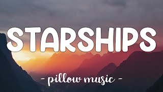 Starships  Nicki Minaj Lyrics 🎵 [upl. by Rico]