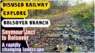 Derbyshire Disused Railway Explore  Seymour Junction to Bolsover Branch Walk [upl. by Boothe]