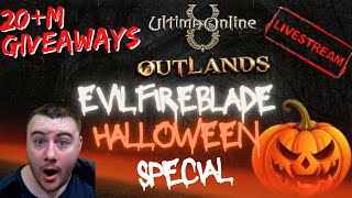 UO Outlands HALLOWEEN SPECIAL Thieving 20Million GOLD Giveaways Hot Tub Stream Later [upl. by Edrick845]