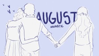 August  Taylor Swift Animatic [upl. by Adnuahs781]