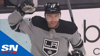 Kovalchuk Unleashes Patented Bomb For Kings Power Play Goal [upl. by Hanoj]