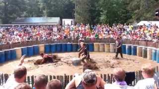 Pig Wrestling 2013 [upl. by Ardnaid]