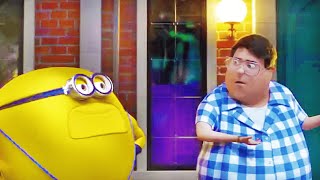 Mega Minions Help Citizens Scene  DESPICABLE ME 4 2024 Movie CLIP HD [upl. by Yadrahs]