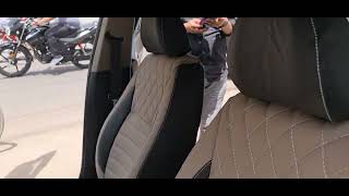 i20 Elite seat cover nice car accessories Bikaner 8290553411 [upl. by Atsiuqal606]