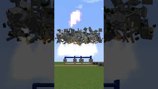 RBMK1000 EXPLOSION IN MINECRAFT hbm minecraft shorts minecraftshorts [upl. by Lidaa]