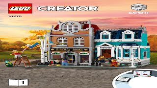 LEGO instructions  Creator Expert  10270  Bookshop Book 1 [upl. by Alistair]