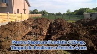 Constructie Casa Pas cu Pas  Fundatia  Episodul 2 [upl. by Halimak676]