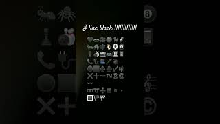 I love color black 🖤🖤🖤 [upl. by Christoffer]