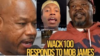 WACK 100 RESPONDS TO MOB JAMES SAYING BRICC BABY not a REAL CRIP NO Jjumper FIGHTS BRICC SNITCHING [upl. by Zinck]