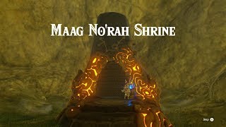 Zelda BOTW  88120 Maag Norah Shrine Ridgeland Tower Region [upl. by Novyar]