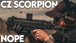 CZ Scorpion Thats a No for Me Dawg [upl. by Tenrag]