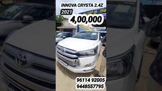 INNOVA CRYSTA 24Z automobile secondhandcarshowroombanglore [upl. by Atelra437]