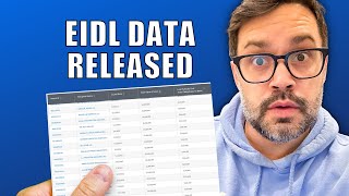 All EIDL Transactions amp SBA Data Release [upl. by Ennovoj27]