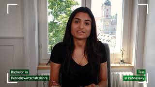 Students Testimonial  Bachelor in BWL an der Universität StGallen [upl. by Picker]