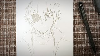 Easy anime drawing  How to Draw Hajime Nagumo from Arifureta Shokugyou de Sekai Saikyou [upl. by Beale]