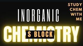 S Block Elements Full Theory Quick Revision Includes All Important Points  INORGANIC CHEMISTRY AL [upl. by Burnsed]