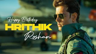 Happy Birthday To You Patty Aka Hrithik Roshan  Fighter  Most Handsome Man  Best Dancer  Wishes [upl. by Eigroeg]