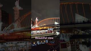 Beautiful view of Salford Quays in night time salfordQuaysviralvideoenglanduk [upl. by Dara]