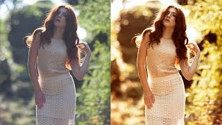 Editing Backlit Photos for Warmer Tones  Photoshop Tutorial [upl. by Omidyar]