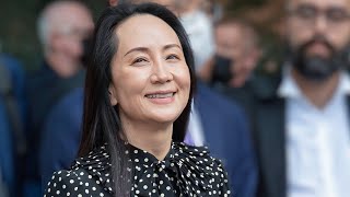 Live Huawei CFO Meng Wanzhou returns to China after nearly three years of detention in Canada [upl. by Nawad368]