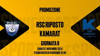 RSC Riposto  Kamarat 8G Promozione GirC [upl. by Oberheim903]