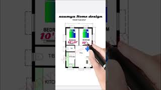 22×27 House plan gharkanaksha home housedesign homedesign 22×27 House plan [upl. by Priscilla]