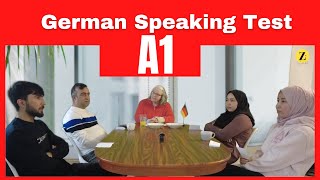 German Speaking Test Level A1 Mündliche Prüfung telc A1 2023 [upl. by Oesile]