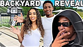 Riss amp Quan BIG BACKYARD REVEAL🙆🏽‍♂️must see [upl. by Noll647]