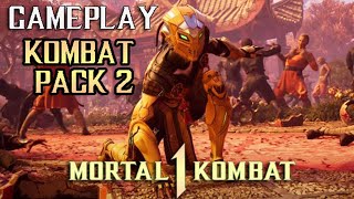 MK1  Noob Saibot  Sektor and Cyrax Gameplay Trailer Kombat Pack 2 [upl. by Ydniahs]