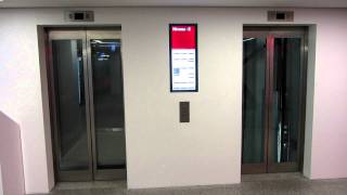 Shopping mall Schindler elevators [upl. by Odom]