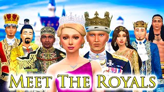 MEET THE ROYALS  The Sims 4 The Royal Family  S2 Part 1 [upl. by Annirok]