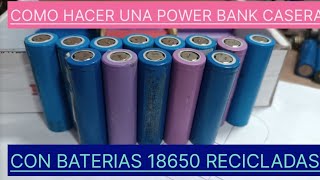 como hacer una power bank con baterias 18650 [upl. by Michigan]