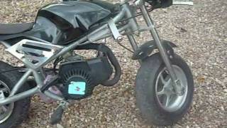 Pocket Bike Cagllari MTA1 49cc 2stroke [upl. by Bridges913]