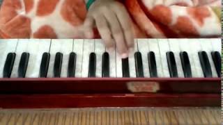 Mere Rashke Qamar  Harmonium Key Notes [upl. by Arvad]